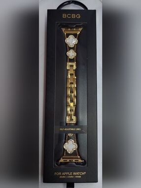 BCBG Gold Bracelet for Apple Watch NWT